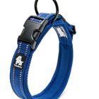 Heavy Duty Reflective Collar Blue XS