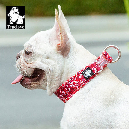 Floral Collar Poppy Red XS 4