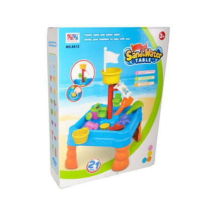 Children's Sand & Water Table with 21 Play Accessories 4