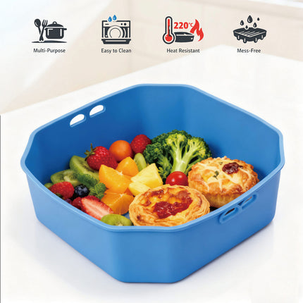 Air Fryer BPA-Free Multi-Purpose Silicone Liners, 2-Pack 6