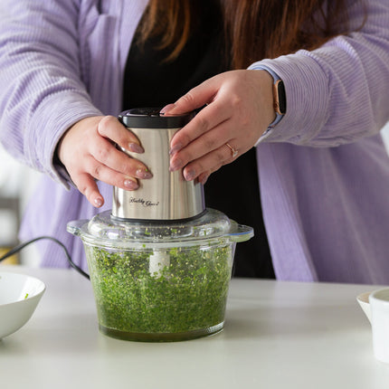 Large Powerful Food Chopper/ Stainless Steel/ 2kg Capacity/ 300W 2