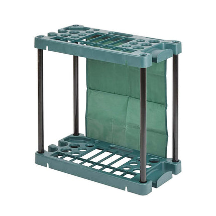 Organising Storage Rack for Garden Tools (Green) & Keep the Shed Tidy 2