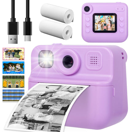 Kids 48MP Instant Print Camera with Dual Lens and 1080P HD Video 2
