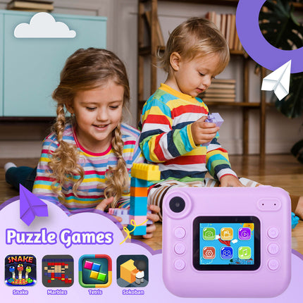 Kids 48MP Instant Print Camera with Dual Lens and 1080P HD Video 6