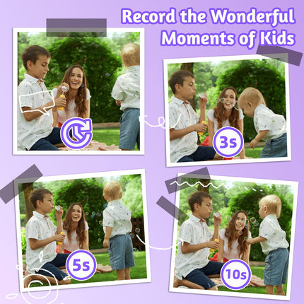 Kids 48MP Instant Print Camera with Dual Lens and 1080P HD Video 9