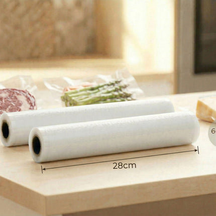 Vacuum Sealer Bags for Fresher Food (28cm) 2-Pack of Rolls 4