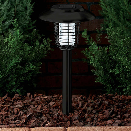 Wireless Solar-Powered Mosquito Killer Lamp (Black) 2