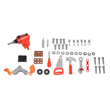 Children's Tool Workbench Playset w/ Toy Tools & Accessories 2