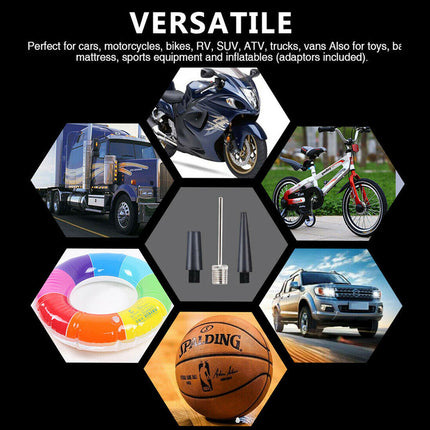 12V 150PSI Car Air Compressor Portable Tyre Deflator Inflator Pump 4WD Car Truck 3