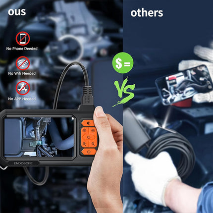 5M 8mm Lens Industrial Endoscope 1080P Digital Borescope Inspection Camera LED Lamp 4