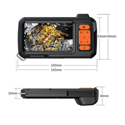 5M 8mm Lens Industrial Endoscope 1080P Digital Borescope Inspection Camera LED Lamp 11