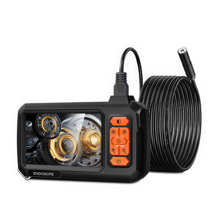 5M 8mm Lens Industrial Endoscope 1080P Digital Borescope Inspection Camera LED Lamp 12