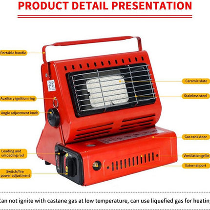 Portable Butane Gas Heater Cooker Camping Tent Outdoor Hiking Camper Survival AU 4