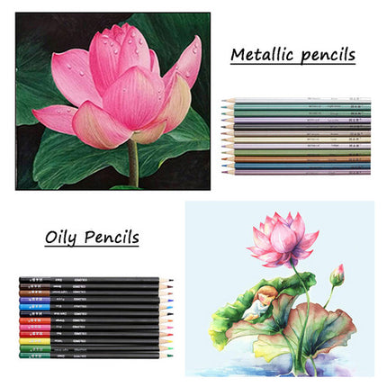 72pcs Professional Drawing Artist Kit Set Pencils and Sketch Charcoal Art Tools 11