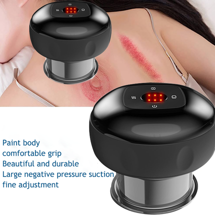 6 Levels Electric Cupping Therapy Massager Adjustable Portable Rechargeable 3