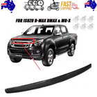 Black Car Chrome Front Bonnet Hood Trim Line For ISUZU D-Max Dmax & MU-X