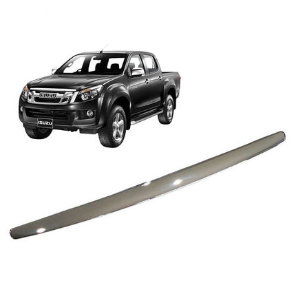 Black Car Chrome Front Bonnet Hood Trim Line For ISUZU D-Max Dmax & MU-X 2