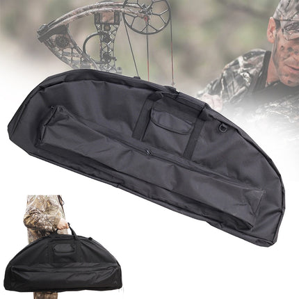 Compound Bow Bag & Arrow Holder Canvas Hunting Backpack Archery Carry Bag 3