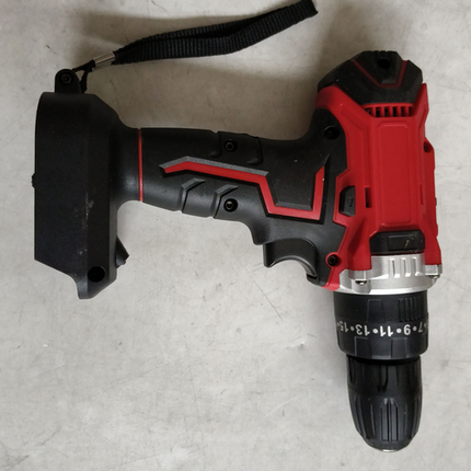 Cordless Drill w/2 Battery Heavy Duty Impact Driver Kit Brushless Hammer Set 3