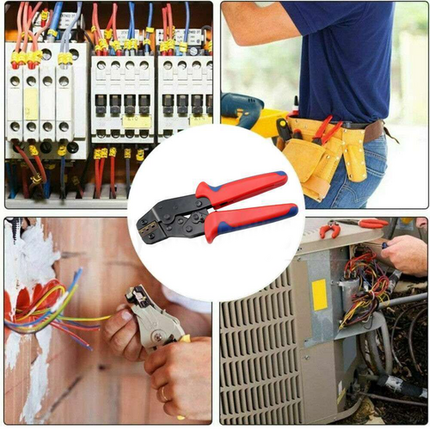 Assorted Waterproof Insulated Electrical Wiring Connectors Crimp Terminals Plier 7