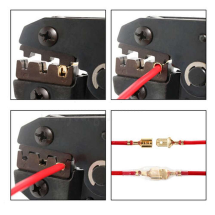 Assorted Waterproof Insulated Electrical Wiring Connectors Crimp Terminals Plier 10