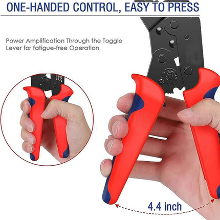Assorted Waterproof Insulated Electrical Wiring Connectors Crimp Terminals Plier 11