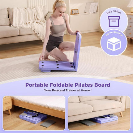 Abdominal Exercise Board Push Up Board Pilates Reformer Set Fitness Equipment 4