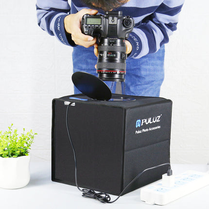 40CM Portable Photo Studio LED Light Tent Bar Cube Soft Box Room Photography 3