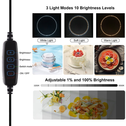 40CM Portable Photo Studio LED Light Tent Bar Cube Soft Box Room Photography 5