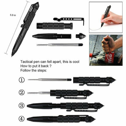 Tactical Emergency Survival Kit Outdoor Sports Hiking Camping SOS Tool Equipment 7