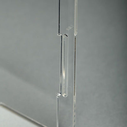 35x25x20CM Acrylic Display Case Dustproof Car Trucks Vans Model Box Collection Storage 4