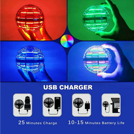 Flying Ball Flynova Pro Spinner Hand Mini Drone Helicopter Hover UFO Toys Gifts 8