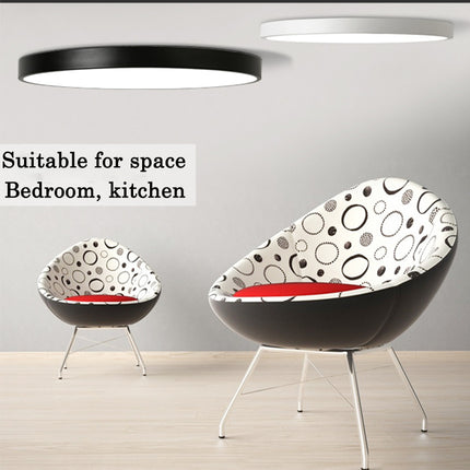 30CM LED Ceiling Light Modern Surface Mount Flush Panel Downlight Ultra-thin 3