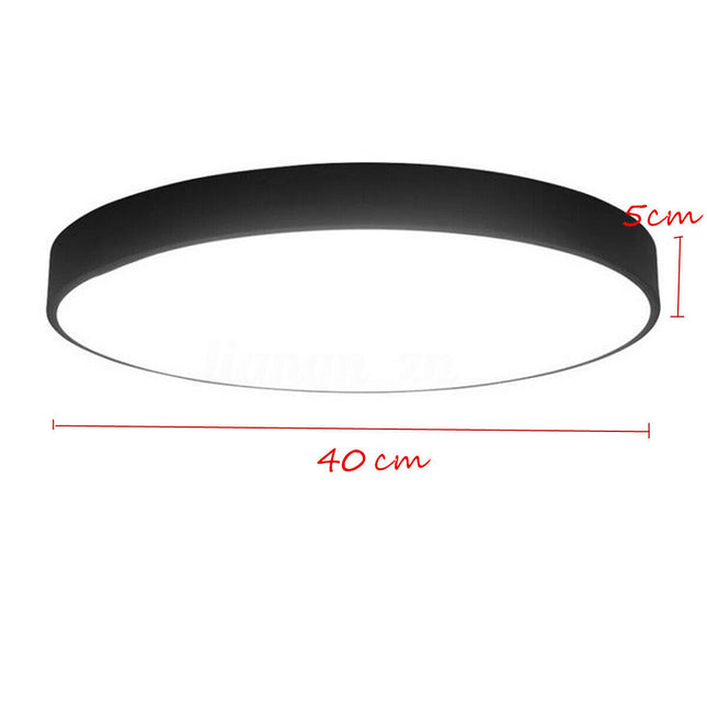 40CM LED Ceiling Light Modern Surface Mount Flush Panel Downlight Ultra-thin 2