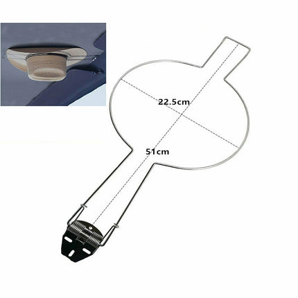 Car Hat Holder Saver Spring Steel Hat Load Cover Riding Helmet Cowboy Hat 2