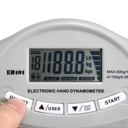 Digital Dynamometer Hand Grip Strength Muscle Tester Electronic Power Measure 4