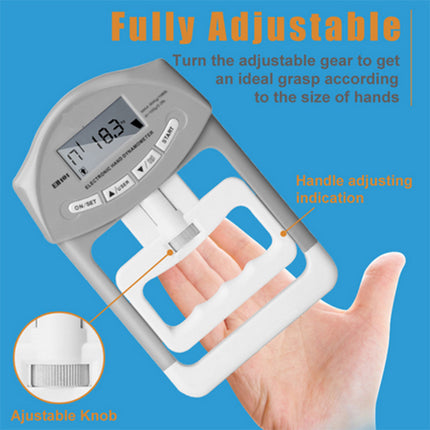 Digital Dynamometer Hand Grip Strength Muscle Tester Electronic Power Measure 6