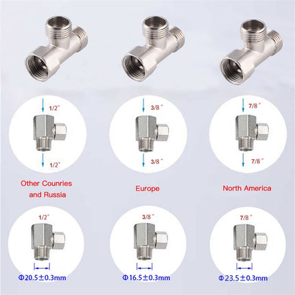 Toilet Bidet Seat Dual Nozzles Bidet Non Electric Toilet Water Sprayer Bathroom 8