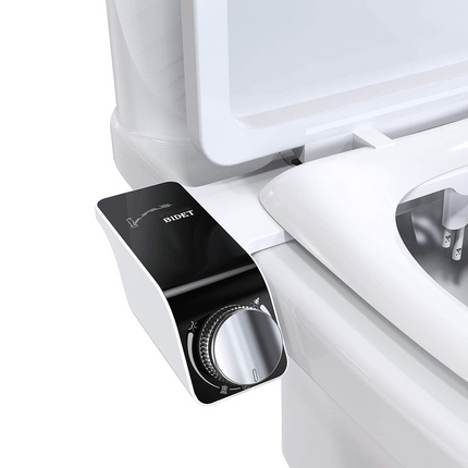 Toilet Bidet Seat Dual Nozzles Bidet Non Electric Toilet Water Sprayer Bathroom 9