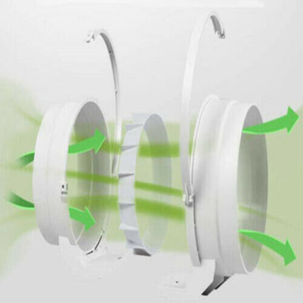 6'' Extractor Fan Duct Hydroponic Inline Exhaust Vent Industrial 5