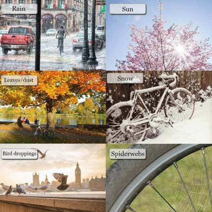 Heavy Duty Waterproof Bicycle Bike Cover Cycle Outdoor UV Protection 6