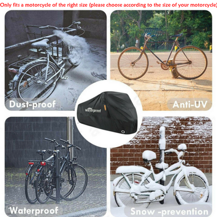 Heavy Duty Waterproof Bicycle Bike Cover Cycle Outdoor UV Protection 9