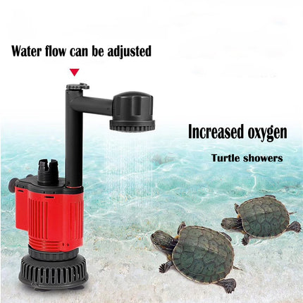 Aquarium Electric Siphon Pump Vacuum Cleaner Fish Tank Clean Water Change Gravel 6