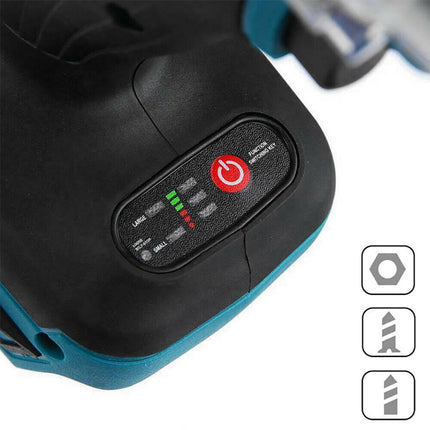 Cordless Electric Impact Wrench Brushless Rattle Gun 1/2" Driver +Large Battery 8
