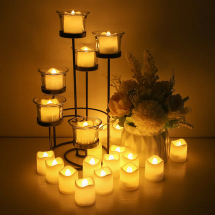 48PCS Flameless LED Tea Light Tealight Candle Wedding Decoration 6