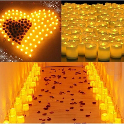 48PCS Flameless LED Tea Light Tealight Candle Wedding Decoration 8