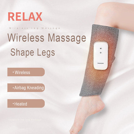 Leg Massager Heated Air Compression Foot Massage Calf Circulation Muscles Relax 2