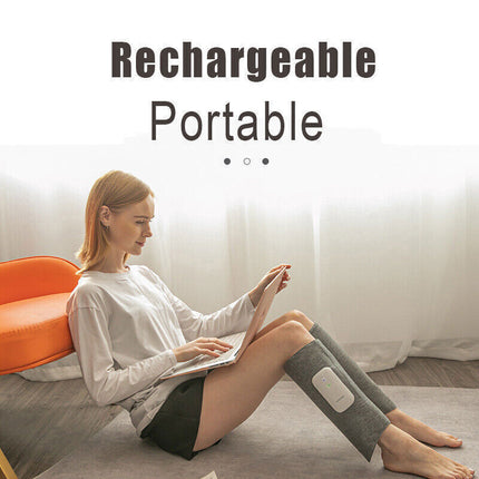 Leg Massager Heated Air Compression Foot Massage Calf Circulation Muscles Relax 3