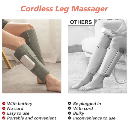 Leg Massager Heated Air Compression Foot Massage Calf Circulation Muscles Relax 4