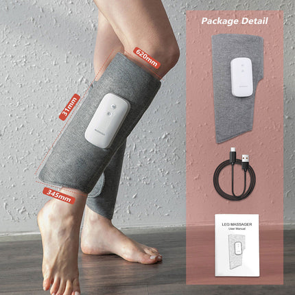 Leg Massager Heated Air Compression Foot Massage Calf Circulation Muscles Relax 7